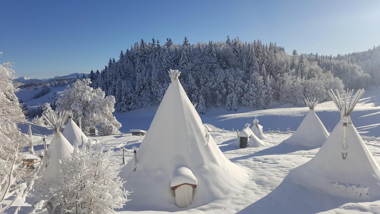 Village Tipi La Feclaz Exterior photo